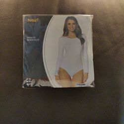 Brand New Never Worn White Bodysuit Spirit Halloween Costume