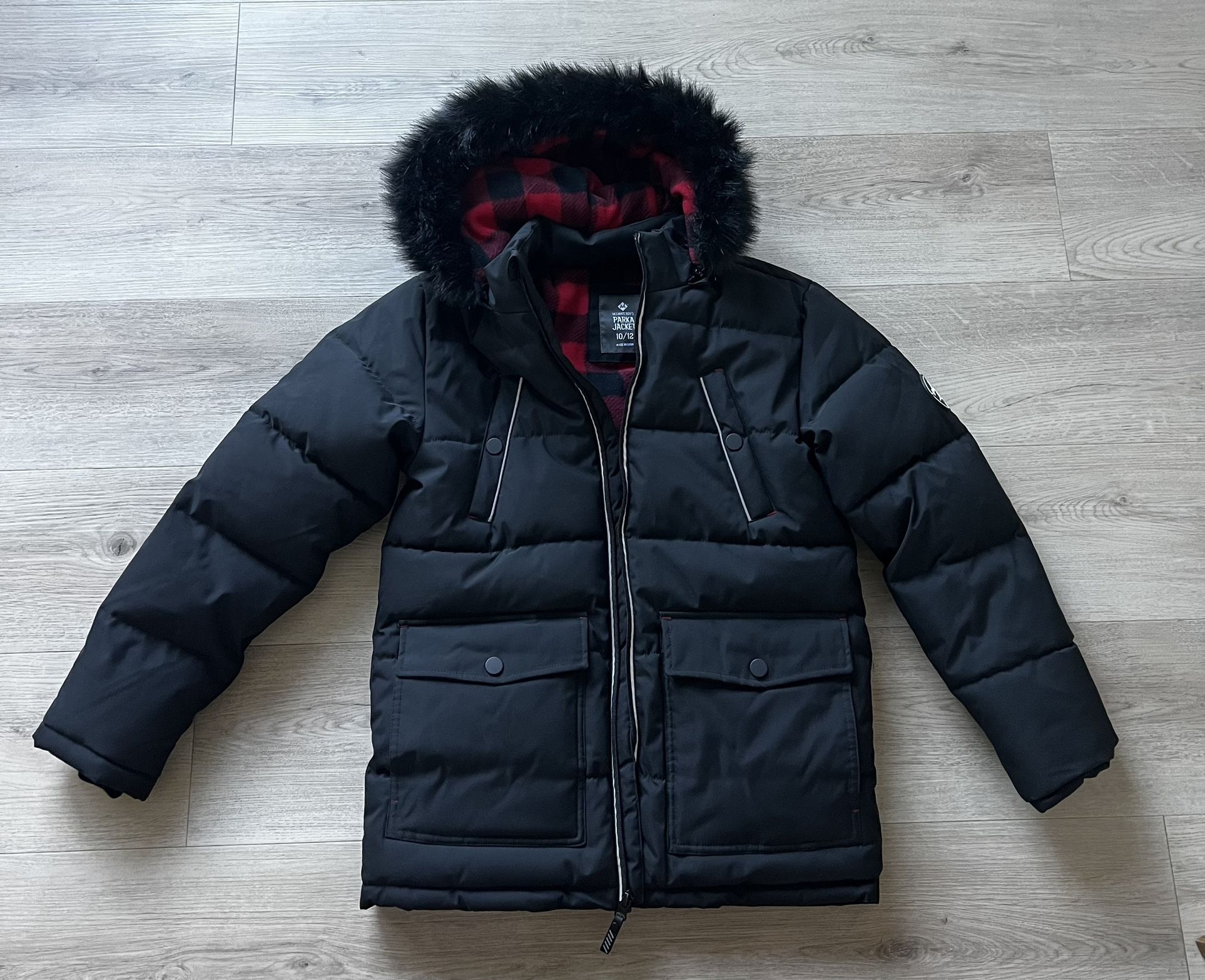 Boys Parka Jacket Size 10