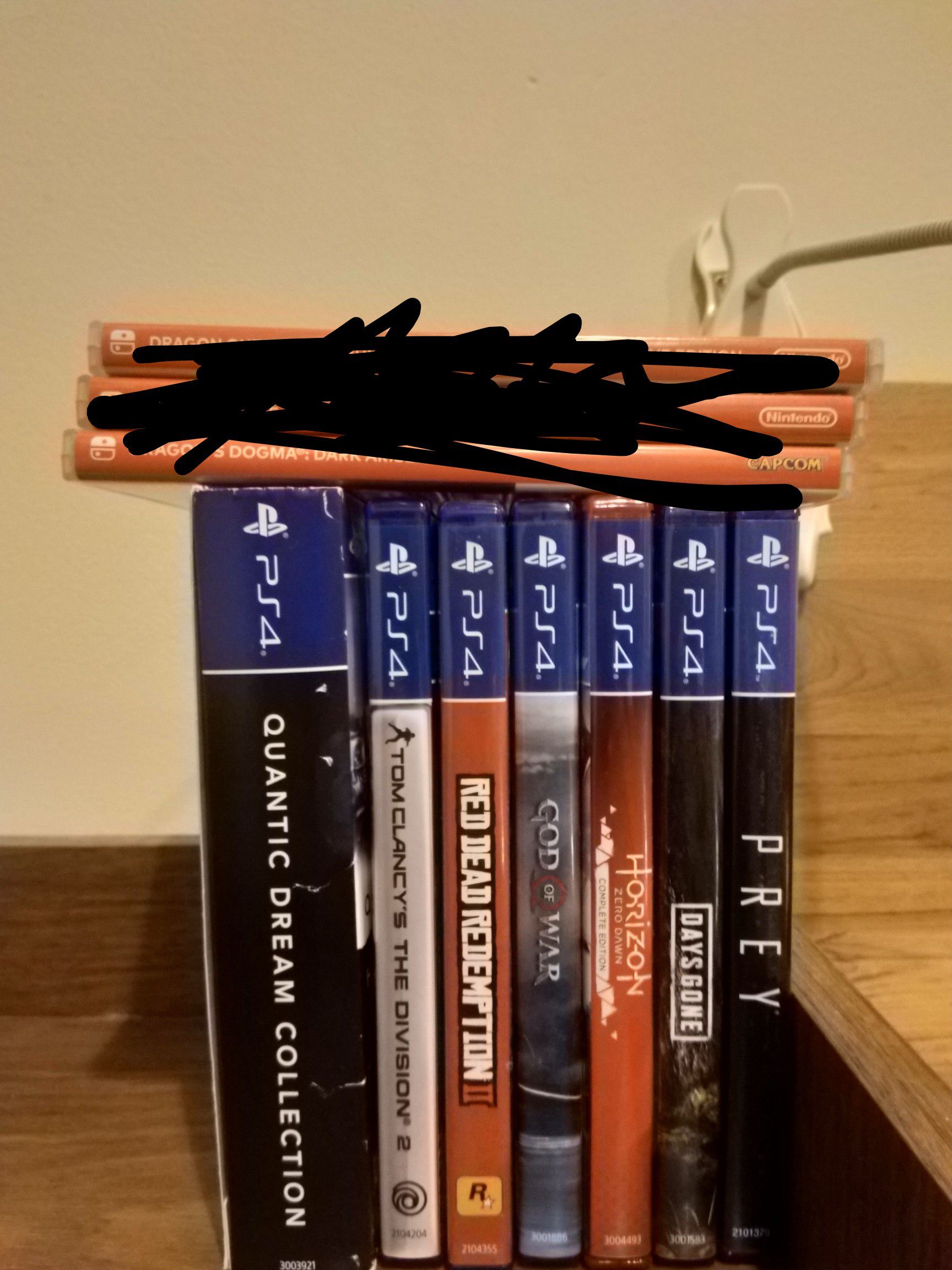 PS4 Games for sale