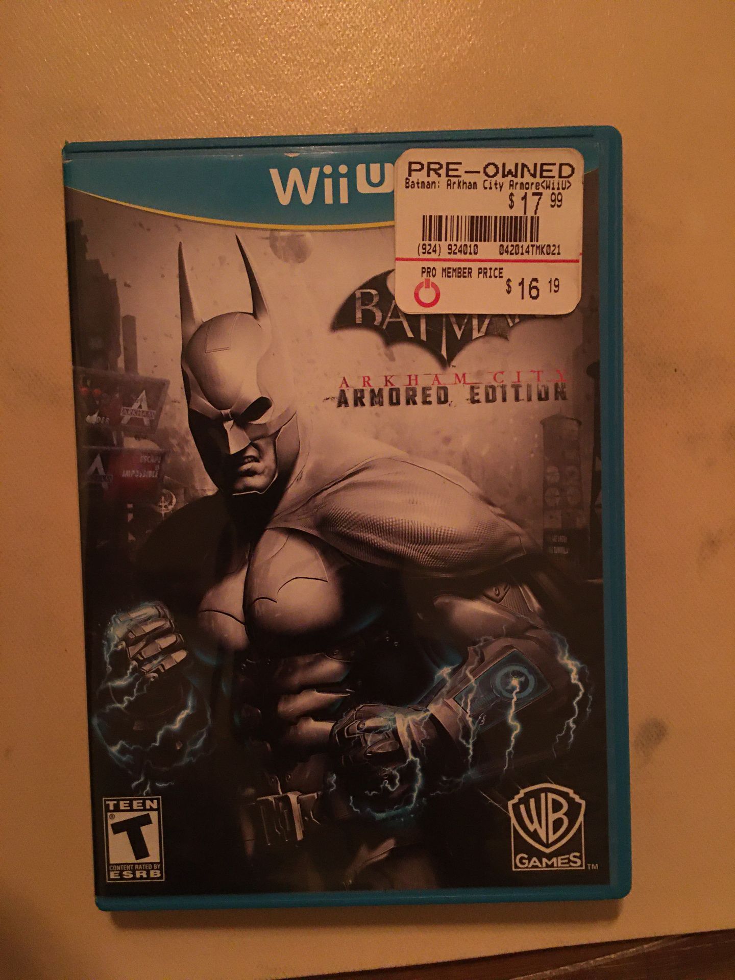 Nintendo Wii U Batman Arkham city