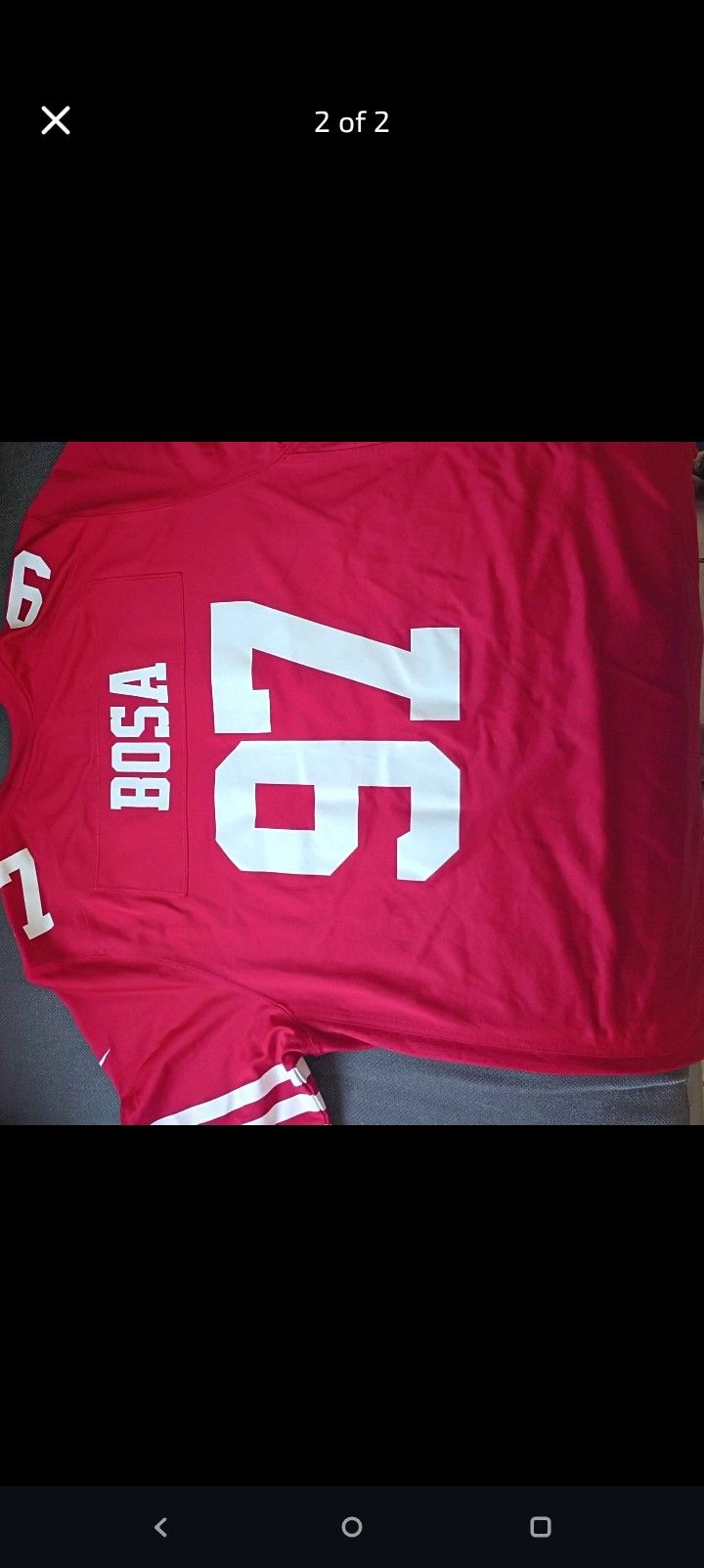 Bosa Superbowl jersey