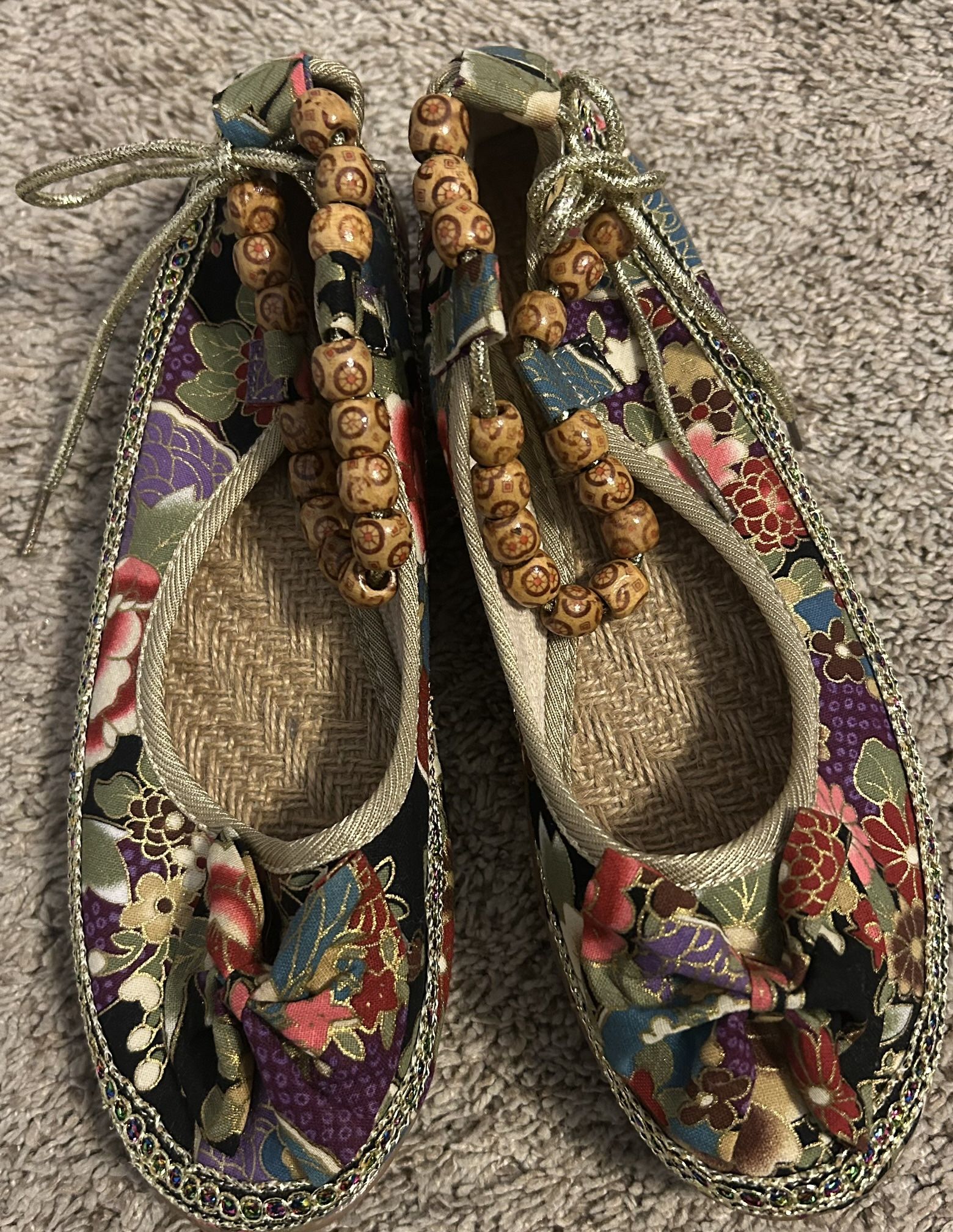 Asian Inspired Sandal Flats