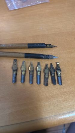 Vintage Speedball calligraphy set