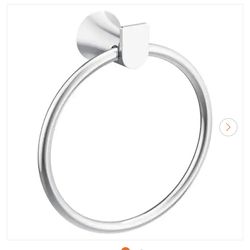 Bathroom towel ring