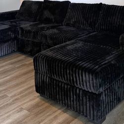 🛋️ NEW!! U Shape Sectional Sofa Double Chaise STILL IN BOX 📦 