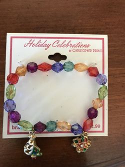 Christmas bracelet