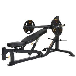 Powertec Multipress Bench Press Row Shoulder Press Workout Machine