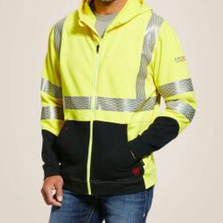 FR ARIAT Hi-Vis Full Zip Hoodie
