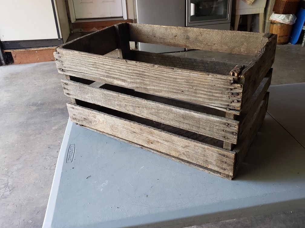 Old Wooden Crate