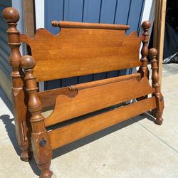 Twin/Full Head & Footboard + Frame $25 OBO