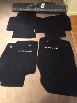 New Lexus floor mats + cargo mat