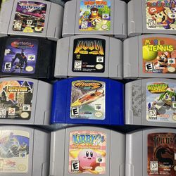 Nintendo 64 & Games Multi Assortment (Classics) ***NOT SELLING SEPARATELY***