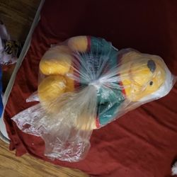 Winnie The Pooh Christmas Plush
