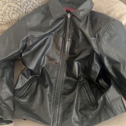Merona Genuine Leather Jacket