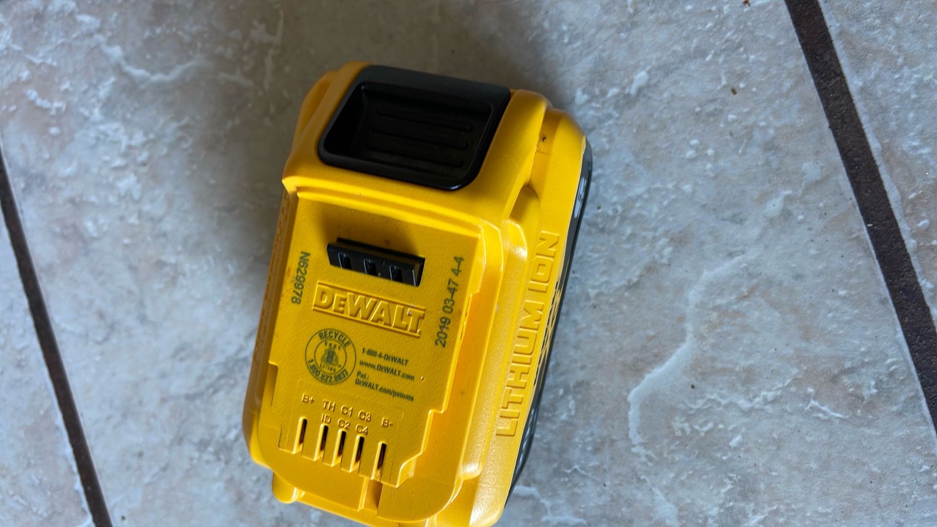 Dewalt Battery 20v. 6 Ah