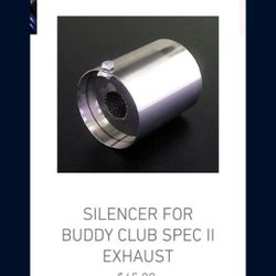 Buddy Club Spec 2 Silencer 
