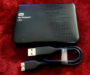 WD Passport 2 TB Portable Hard Drive