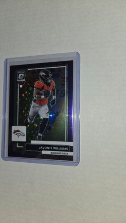 2022 PANINI DONRUSS OPTIC #59 JAVONTE WILLIAMS PURPLE STARS /15