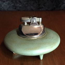 Vintage 1950’s Flying Saucer Tabletop Lighter