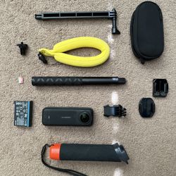 Insta 360 w/ Extras 