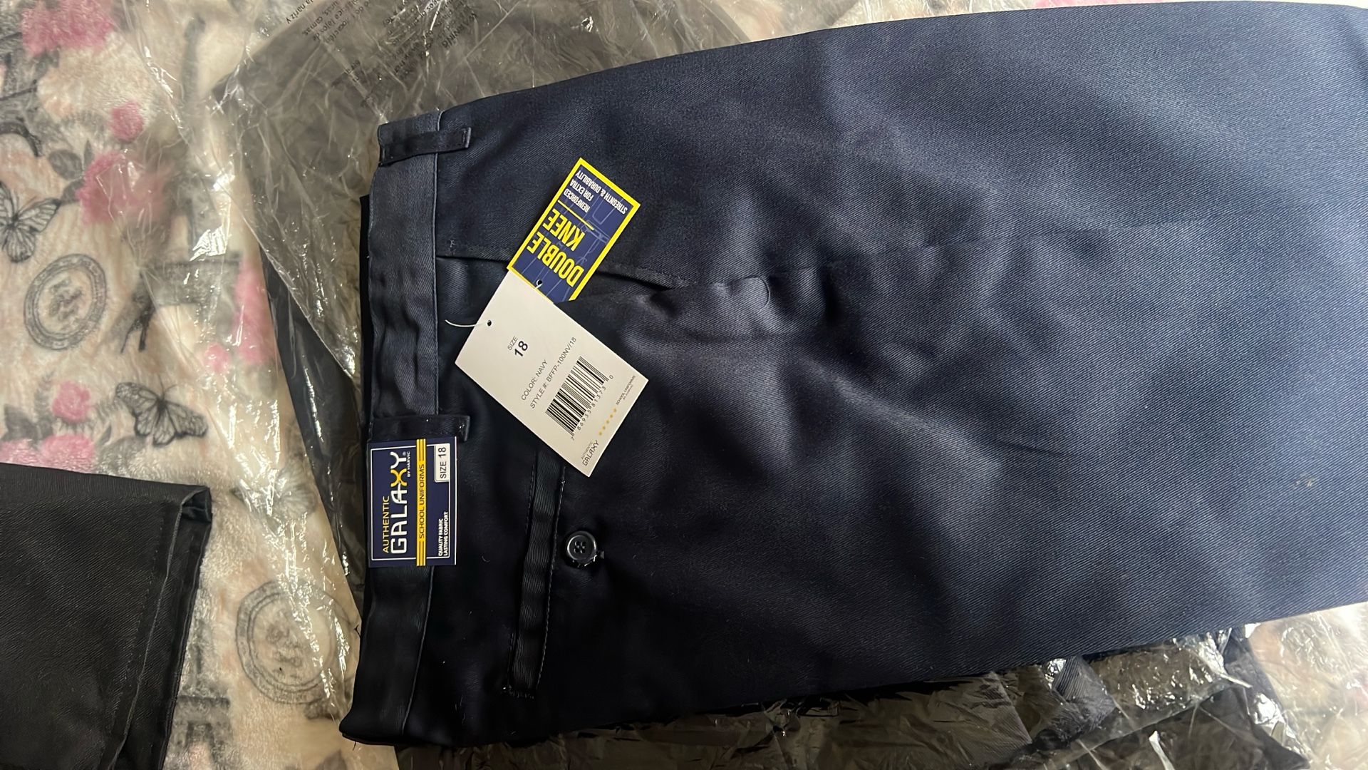 3 Pairs Of Navy Blues School Uniform Pants
