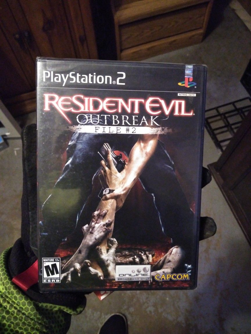 Playstation 2 Ps2 Resident Evil Outbreak Files 2 