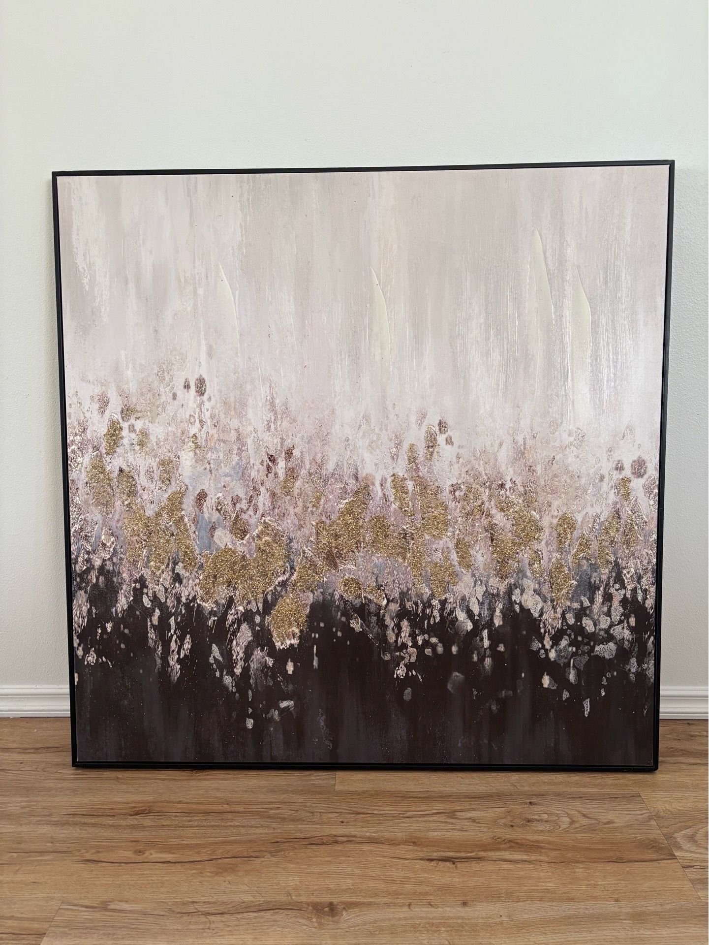 Large Framed Abstract Wall Art