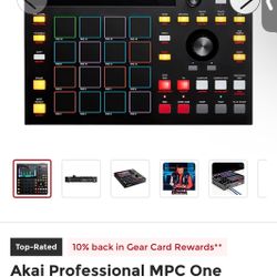 Akai Professional MPC One Standalone Music Production Center