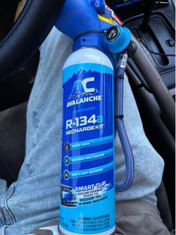 Avalanche R-134a automotive air conditioning recharge kit