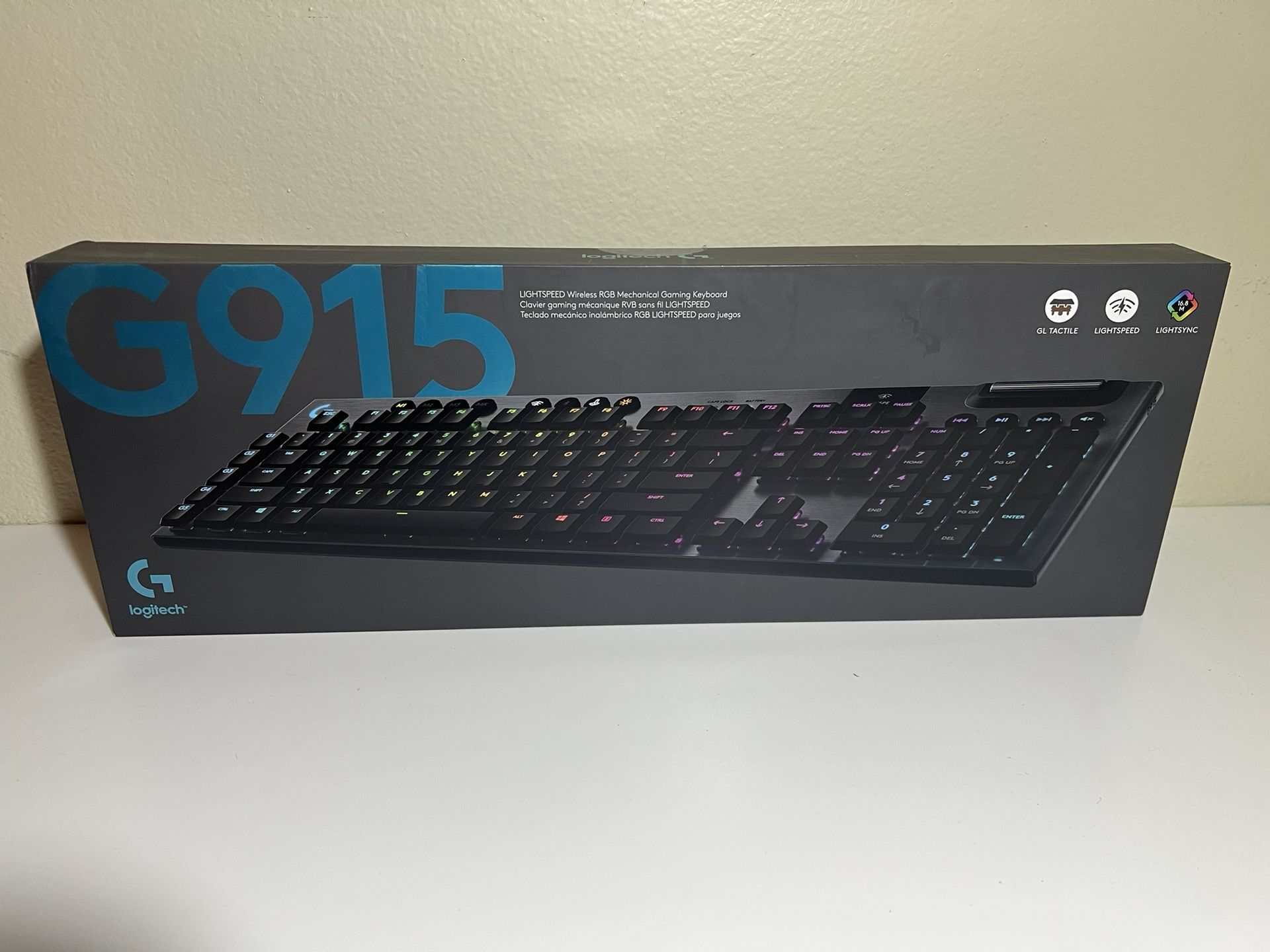Logitech G915 Lightspeed Wireless RGB Mechanical Keyboard