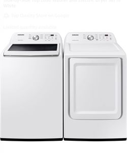 Samsung washer and dryer