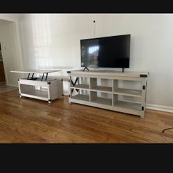 Console Shelf And Center Table