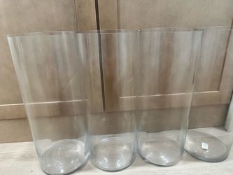 4 large vases