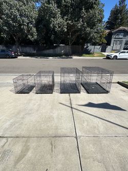 All dog crates for $100 or will sell separately