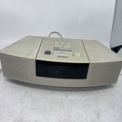 Bose Wave AWRC-1P Stereo CD Player and Radio NO Remote - White TESTED/WORKING