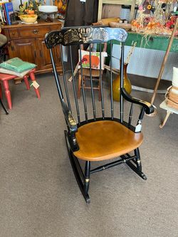 Vintage Hitchcock Style Rocker