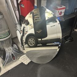 Bathroom Mirror & Sink & Toilet Paper Holder