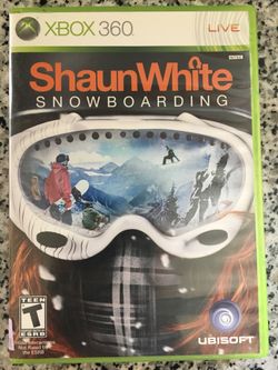 XBox 360 game - ShaunWhite Snow Boarding
