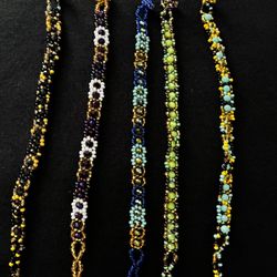 Mexican Hand Beaded Bracelet 