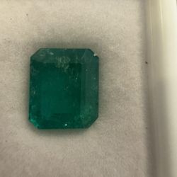 6ct Natural Punshair Emearld Minor Oil 