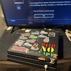 PS4 with games