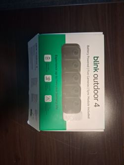 Blink Outdoor 4 Security Cameras (5 Pack) + Sync Module - Brand New / Sealed
