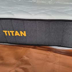 King Size Brooklyn Bedding Titan Plus Mattress - Like New