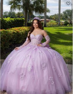 Morilee Purple Quinceanera Dress