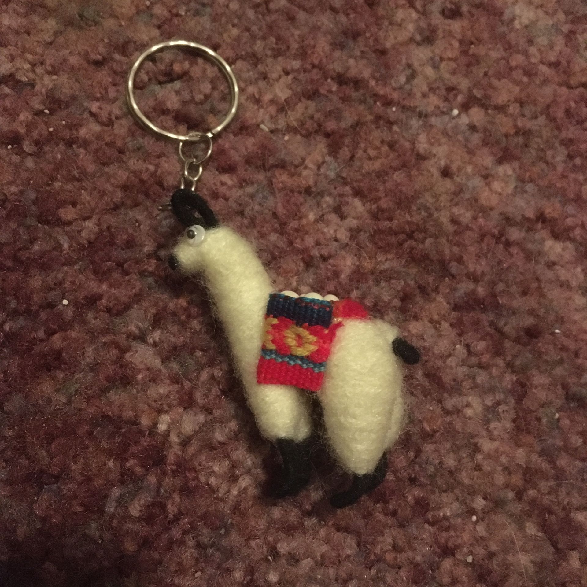 Alpaca Keychain
