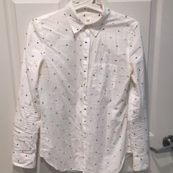 Gap Fitted Boyfriend shirt XS