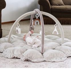 grey baby floor playmat