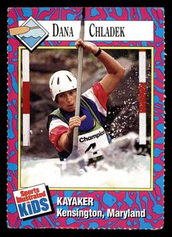 1993 Sports Illustrated for Kids #156 Dana Chladek Kayaker Card