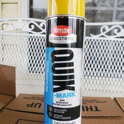 Krylon Quik Mark Hi-Viz Yellow