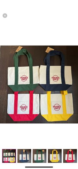 Trader Joes Mini Tote Bags 